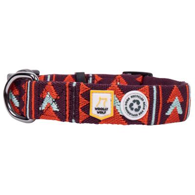 WOOLLY WOLF Hondenhalsband Explorer, oranje, Maat: L