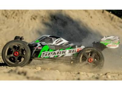 Team Corally Spark XB-6 RTR - Groen