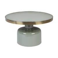 Zuiver Ronde Salontafel 'Glam' 60cm, kleur Groen - thumbnail
