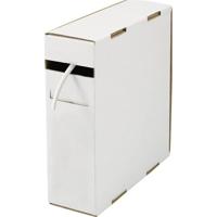 TRU COMPONENTS 1566764 Krimpkous zonder lijm Wit 9 mm 4.50 mm Krimpverhouding:2:1 10 m - thumbnail