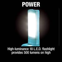 Makita DEADML816 | Zaklamp | 14,4 V / 18 V LXT | Led | In doos - DEADML816 - thumbnail