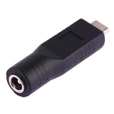 5 5 x 2.5 mm vrouwelijk naar USB-C/type-C male plug adapter connector