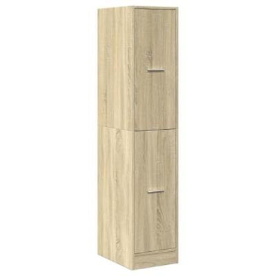 Apothekerskast 30x41x144,5 cm bewerkt hout sonoma eikenkleurig Apothekerskast 30x41x144,5 cm bewerkt hout sonoma eikenkleurig