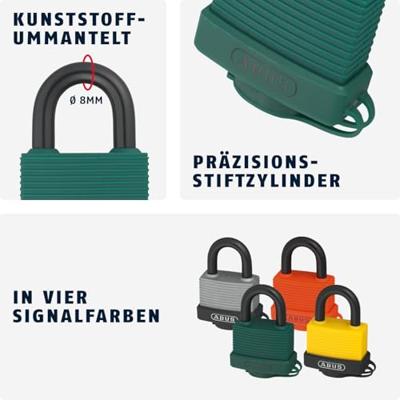 Abus hangslot 70al/45 grn