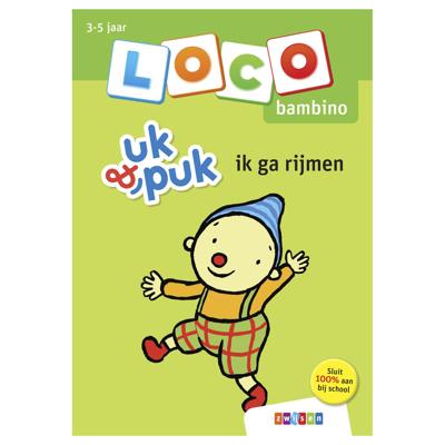 WPG Uitgevers Bambino loco - uk & puk ik ga rijmen (3-5 jaar)