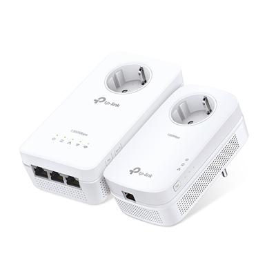 TP-LINK TL-WPA1300P KIT 1300 Mbit/s Ethernet LAN Wifi Wit 2 stuk(s) TP-LINK TL-WPA1300P KIT 1300 Mbit/s Ethernet LAN Wifi Wit 2 stuk(s)