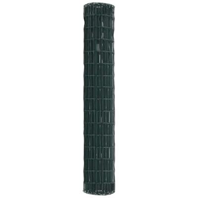 Euro Hek Groen 1.6 x 10 m PVC-gecoat ijzer