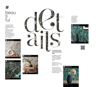 AS Creation THE BoS - Petrol - 388253