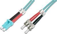 Digitus DK-2531-02/3 Glasvezel Optische vezel Aansluitkabel 2.00 m Turquoise [1x LC-stekker - 1x ST-stekker] 50/125 µ Multimode OM3 - thumbnail