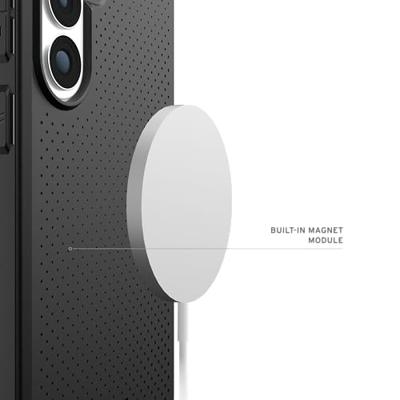 Urban Armor Gear Dot Case Samsung Galaxy S26+ Zwart MagSafe compatible, Met magneetmodule Urban Armor Gear Dot Case Samsung Galaxy S26+ Zwart MagSafe compatible, Met magneetmodule