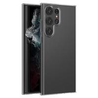 Lunso - Samsung Galaxy S23 Ultra - TPU Backcover hoes - Transparant - thumbnail