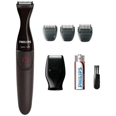 PHILIPS MG1100 / 16 Precisietrimmer met 3 baarden en minischeerklompen - op batterijen PHILIPS MG1100 / 16 Precisietrimmer met 3 baarden en minischeerklompen - op batterijen