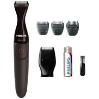 PHILIPS MG1100 / 16 Precisietrimmer met 3 baarden en minischeerklompen - op batterijen - thumbnail