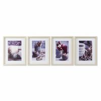 Schilderij DKD Home Decor (35 x 2 x 45 cm) (4 Stuks) - thumbnail