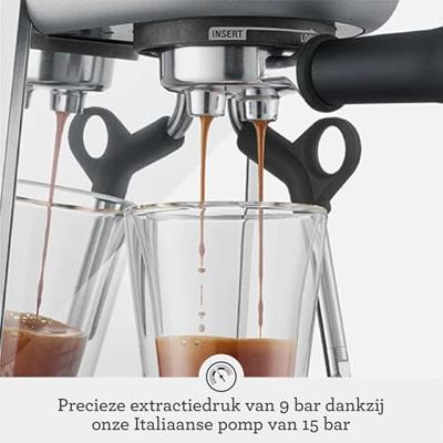 Sage The Bambino Espresso apparaat Grijs - thumbnail