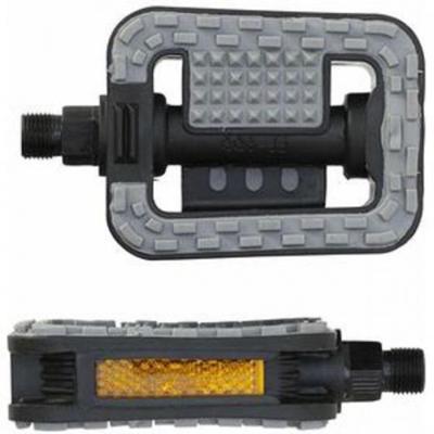 Falkx Platformpedalen anti-slip stadsfiets 9/16 inch zwart