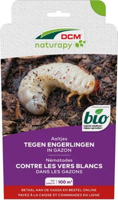 Aaltjes tegen engerlingen in gazon 100 m2 DCM Natuurlijke Vijanden - Dcm natuurlijke vijanden