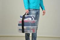 VELCRO® VEL-EC60326 Klittenband Met riem Haak- en lusdeel (l x b) 1800 mm x 50 mm Zwart 1 stuk(s) - thumbnail