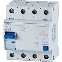 Doepke 09134820 DFS4 040-4/0,03-F Aardlekschakelaar Snel -F- 4-polig 40 A 0.03 A 400 V - thumbnail