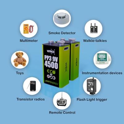 Verico Oplaadbare 9V batterij (blok) LoopEnergy USB-C Li-ion 7.4 V 500 mAh 2 stuk(s) Verico Oplaadbare 9V batterij (blok) LoopEnergy USB-C Li-ion 7.4 V 500 mAh 2 stuk(s)