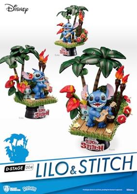 Disney D-Stage PVC Diorama Stitch 14 cm