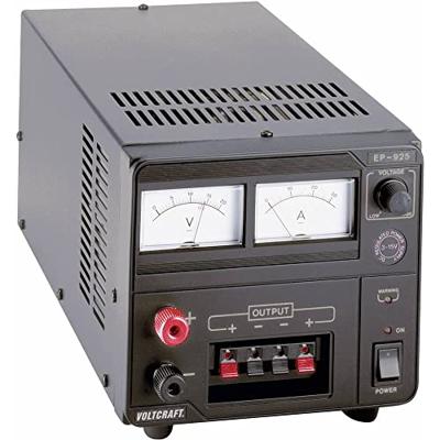 VOLTCRAFT EP-925 Labvoeding, regelbaar 3 - 15 V/DC 2 - 25 A 375 W Aantal uitgangen: 1 x