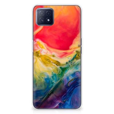 Hoesje maken OPPO A53 5G | OPPO A73 5G Watercolor Dark Hoesje maken OPPO A53 5G | OPPO A73 5G Watercolor Dark