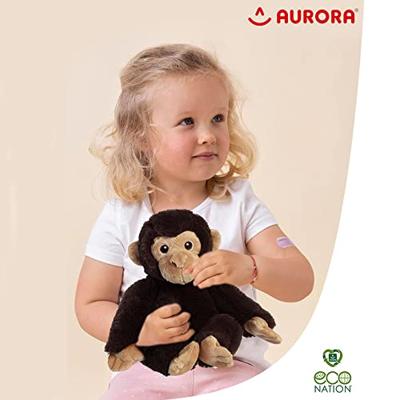 Eco Nation Pluchen knuffel - chimpansee - 24 cm