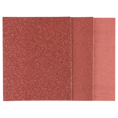 Bosch Accessoires Schuurbladenset 115X140 mm, 3Xg60, 4Xg100, 3Xg | 10-delig - 2609256B18