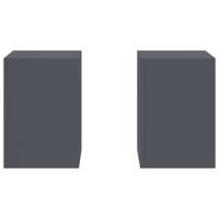 Plantenstandaard 2 pcs Antraciet 24 x 24 x 35 cm Staal - thumbnail