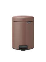Brabantia pedaalemmer NewIcon 5 liter satin taupe - thumbnail