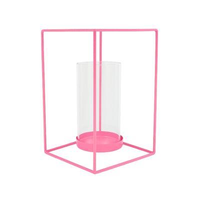 Housevitamin lantaarn roze 20 cm | 6 stuks