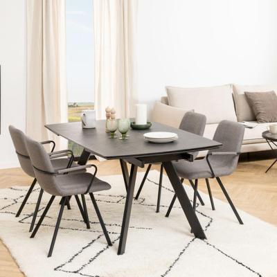 Bendt Uitschuifbare Eettafel 'Cresencio' Keramiek, 160/240 x 97cm