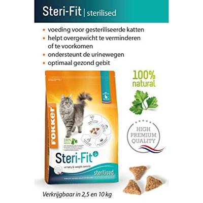 Cat Steri-Fit 2,5kg, - Fokker - thumbnail