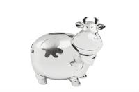 ZILVERSTAD - Kinderartikelen - Spaarpot Koe groot 14cm gelakt - thumbnail