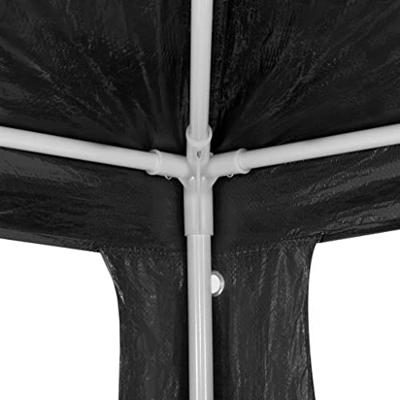 Partytent 3x6 m PE antraciet - thumbnail