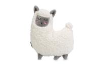 Beeztees Pup knuffel lama wit - thumbnail