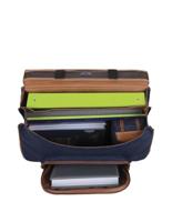 Schooltas Iris Tann's groen, bedrukt - thumbnail