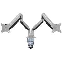SpeaKa Professional SP-MM-930 2-voudig Monitorbeugel 33,0 cm (13) - 81,3 cm (32) Gasdruktechniek, Zwenkbaar, Kantelbaar - thumbnail