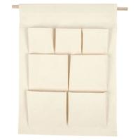 Creativ Company Hangende organiser, h: 46 cm, b: 34 cm, licht naturel, 1 stuk - thumbnail