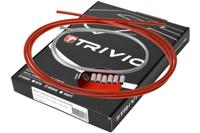 Trivio - Race Rem Kabelset RVS Compleet Rood - thumbnail