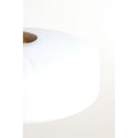 Light & Living HanglampPleat goud met wit Ø 30cm - 2971926 - thumbnail
