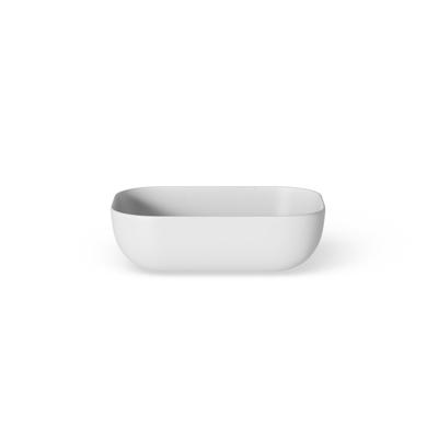 Looox sink collection opzet waskom rechthoekig 45x32,5cm matt white WWK4532MW Looox sink collection opzet waskom rechthoekig 45x32,5cm matt white WWK4532MW