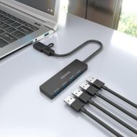 USB-kabel Aisens A109-0987 Zwart - thumbnail
