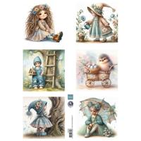 Marianne Design • knipvellen dreamy spring by fairybells - thumbnail