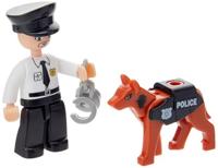 Sluban politieauto met hond - 78dlg. - thumbnail