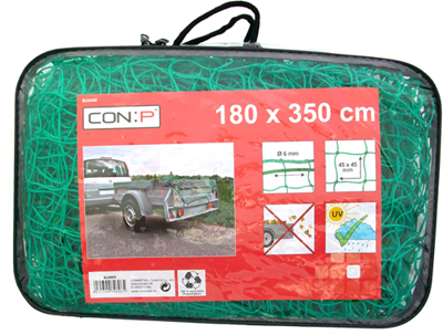 Connex veiligheidsnet aanhangwagen 3.5x1.8 - b34069 Connex veiligheidsnet aanhangwagen 3.5x1.8 - b34069
