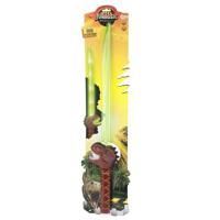 Toi-Toys Jurassic revival lichtzwaard t-rex dino licht en geluid - thumbnail