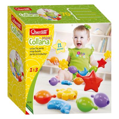 Quercetti star links vormen ketting, 21dlg.