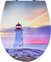 Cornat Wc-Bril Art Of Acryl+ Vuurtoren - KSDSC331 - thumbnail